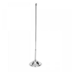 Tekli Krom Masa Bayrak Direği