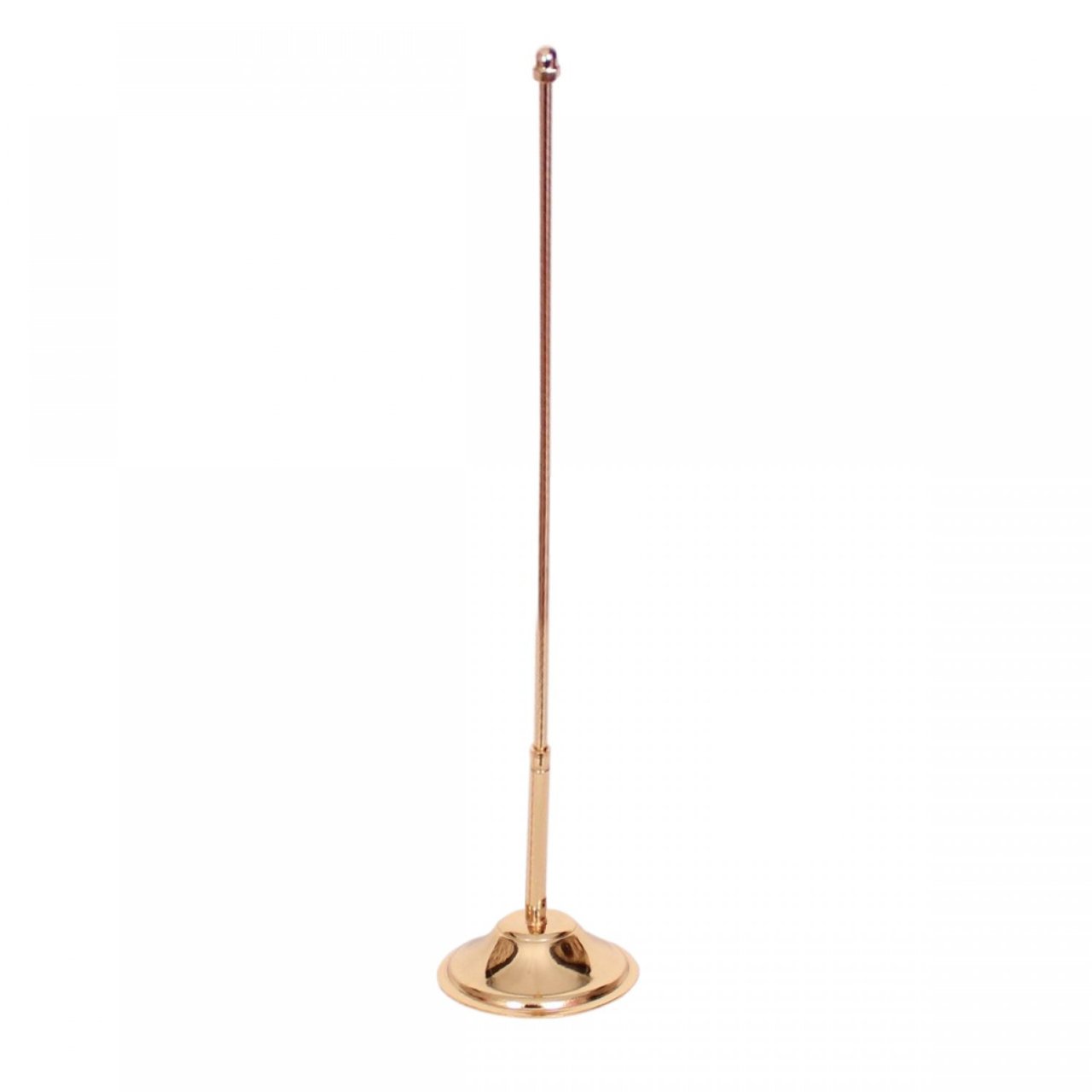 Tekli Sarı Masa Bayrak Direği