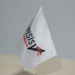 Özel Logolu Masa Bayrağı (Sadece Bayrak)