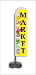 -MARKET- Yelken Bayrak TAKIM 1 Ad. - Sarı