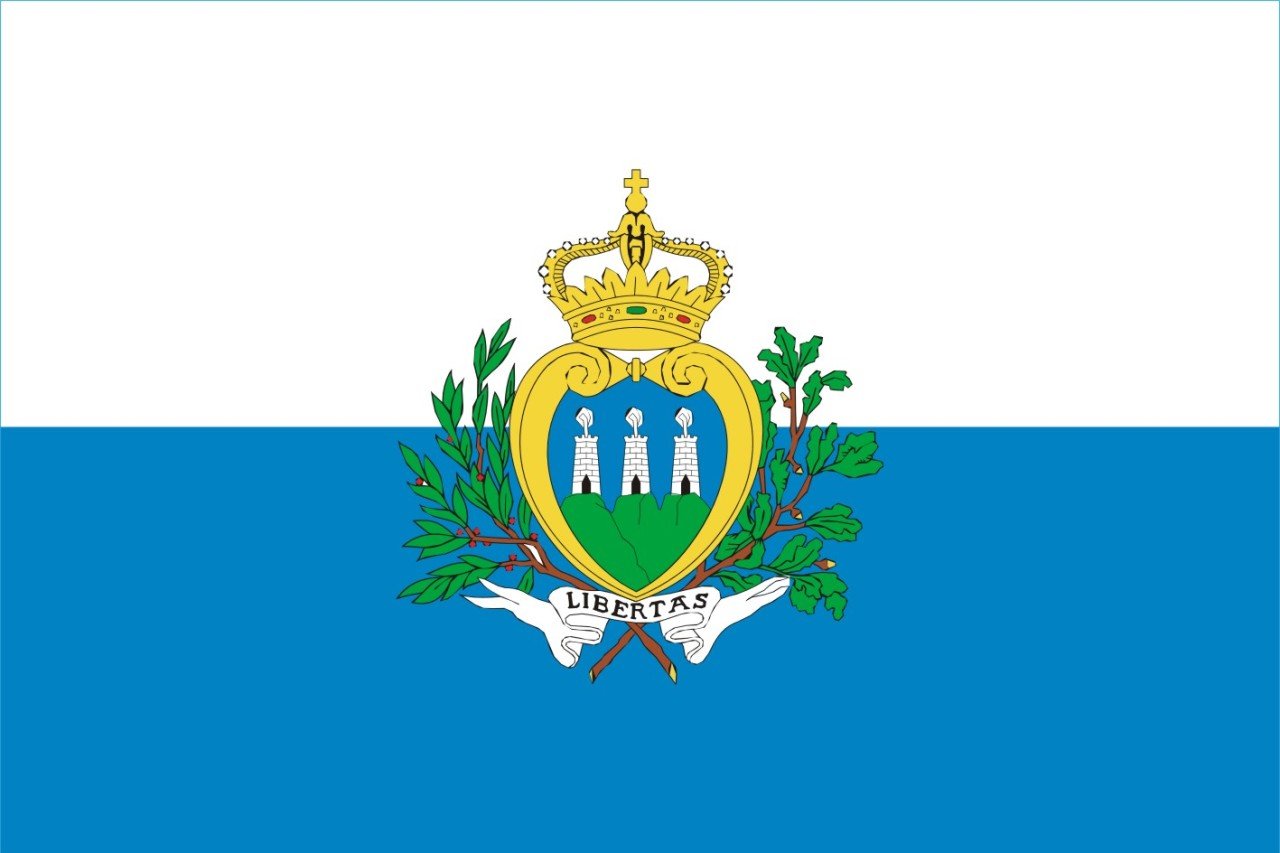 San Marino Bayrağı