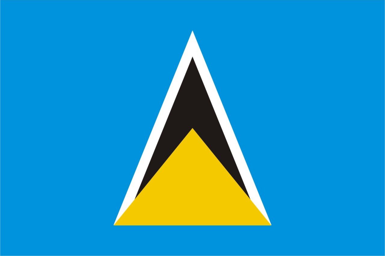 Saint Lucia Bayrağı