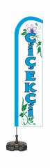 -ÇİÇEKÇİ- Yelken Bayrak TAKIM Mavi