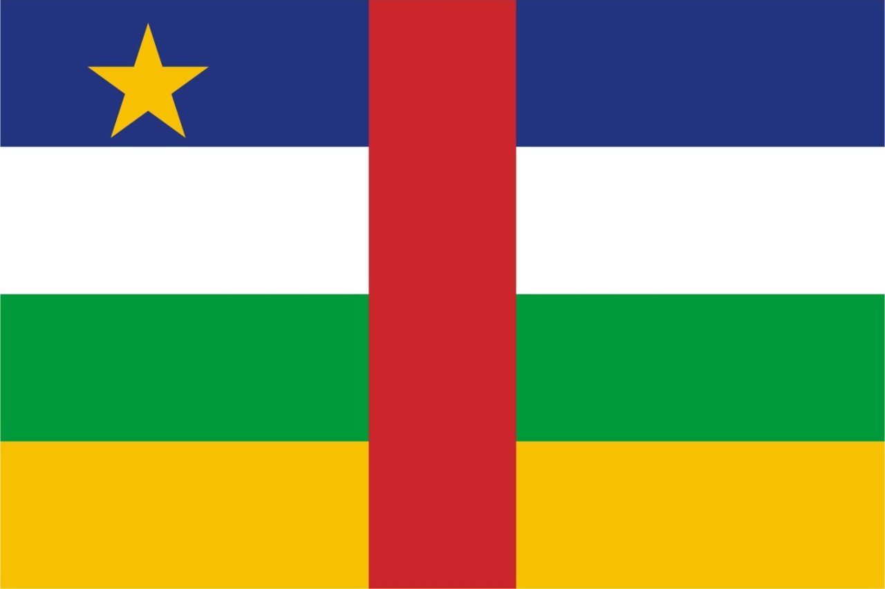 Orta Afrika Cumhuriyeti Bayrağı
