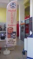 -ÇİÇEKÇİ- Yelken Bayrak (Sadece KUMAŞ 75x300 cm)