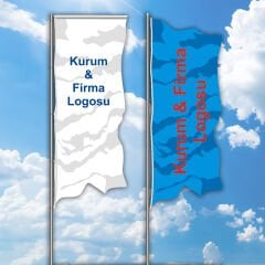 100x300 Dikey Gönder Bayrakları