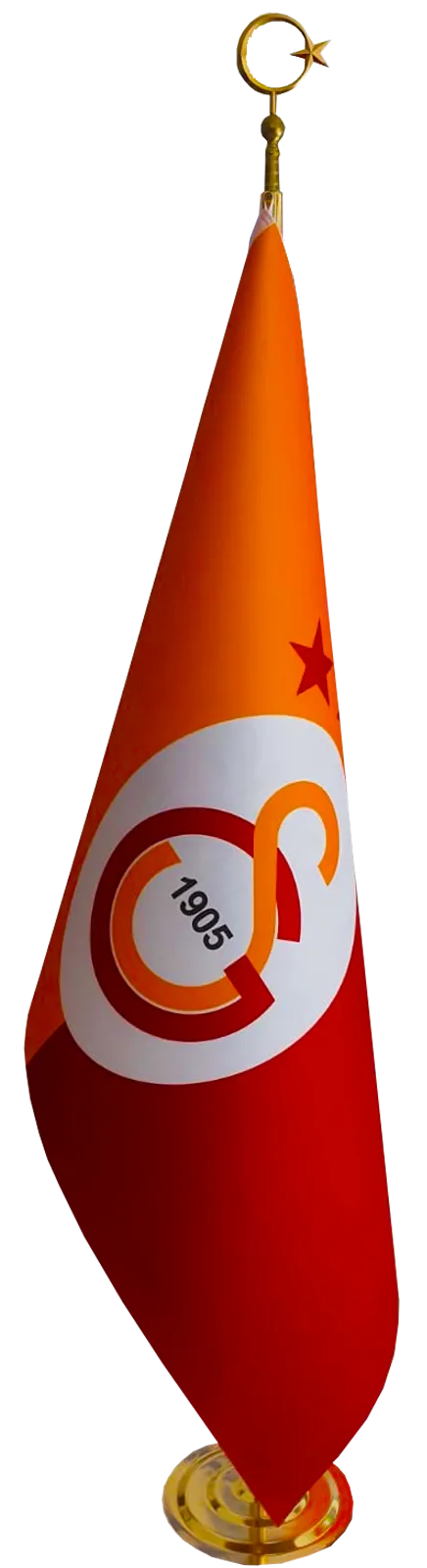 Özel Krom Direkli Makam Bayrağı (Telalı)